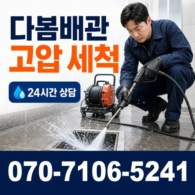 경기 세교동 오수관청소 상담 이미지 4
